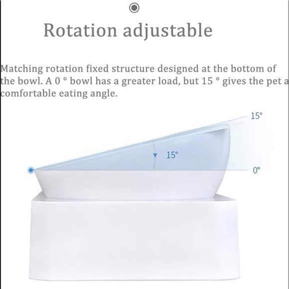 NWT:  Food and Water Pet Bowl - Picture 2 of 7